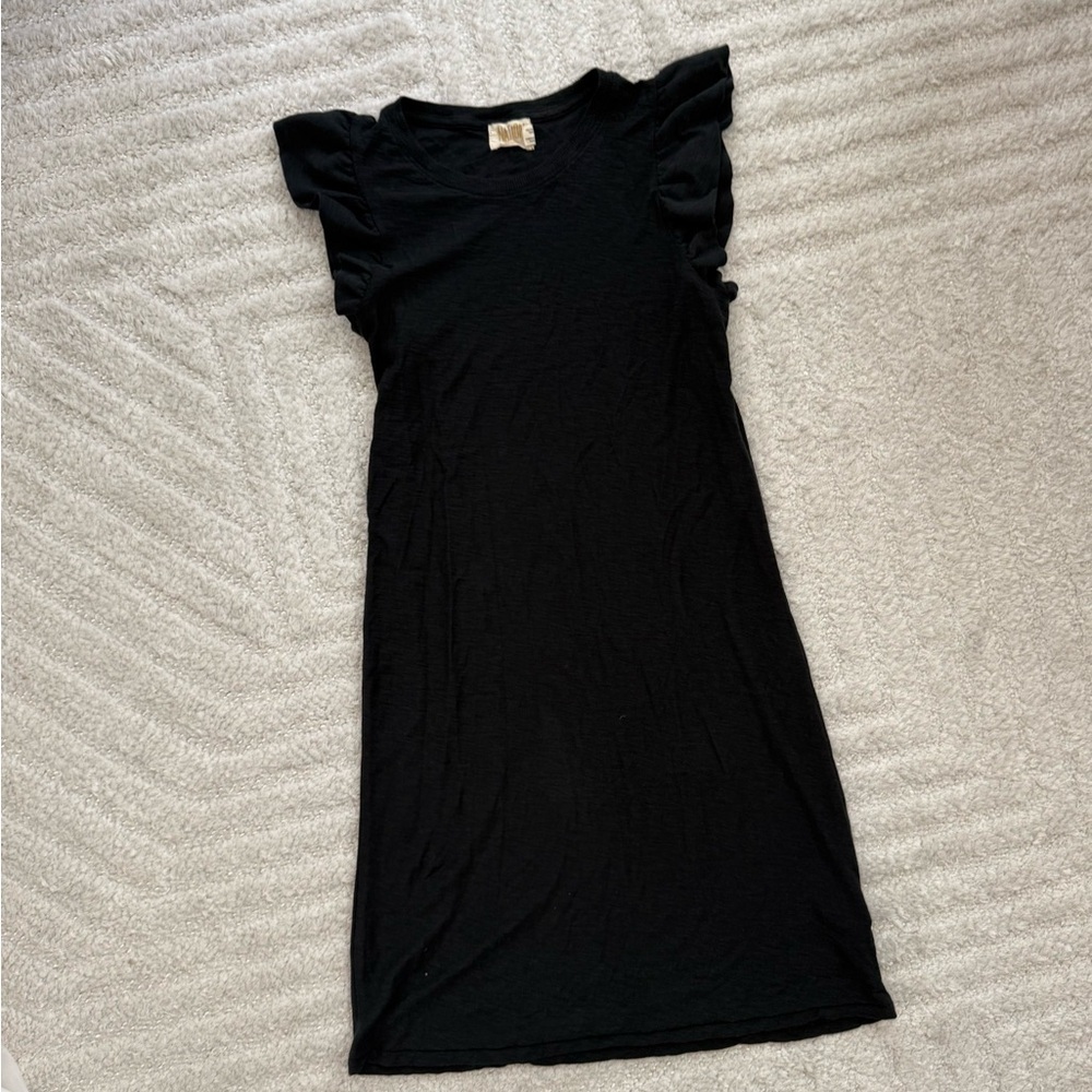 Nation Women’s Black Elliot Fused Ruffle Dress - Size XSmall Casual - Picture 1 of 4